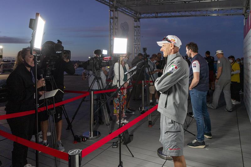 PRADA Cup Press Conference photo copyright COR36 / Studio Borlenghi taken at  and featuring the AC75 class