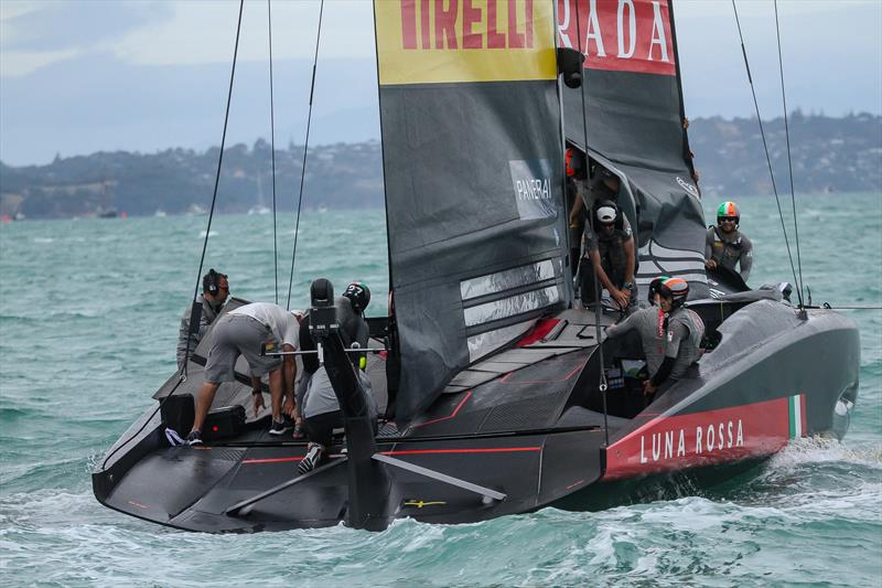 Luna Rossa Prada Pirelli - Day 2 - Prada Cup Finals  - Auckland - 36th America's Cup - photo © Richard Gladwell / Sail-World.com