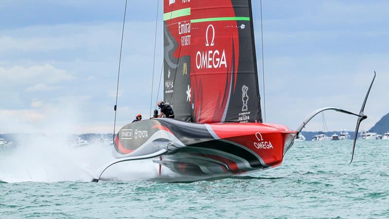 Emirates Team NZ - America's Cup - Day 1 - March 10, 2021, Course E - photo © Richard Gladwell / Sail-World.com