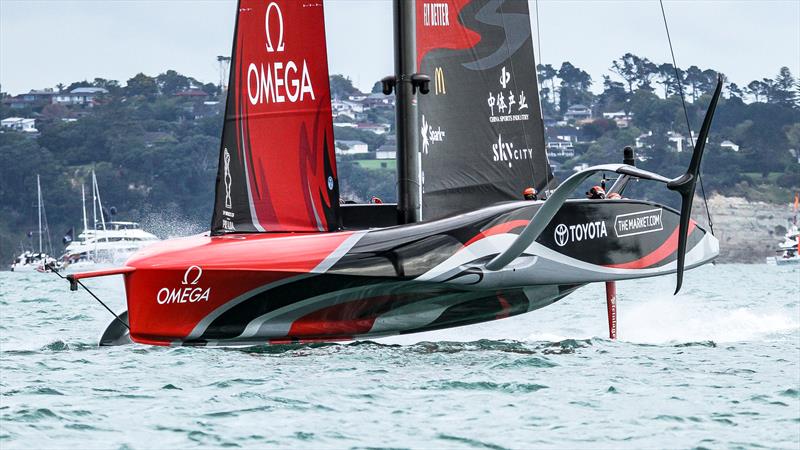 Emirates Team NZ - Leg 2 Race 1 - America's Cup - Day 1 - March 10, 2021, Course E - photo © Richard Gladwell / Sail-World.com