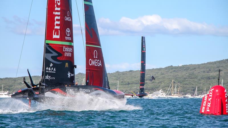 Emirates Team NZ - America's Cup - Day 3 - March 13, , Course A - photo © Richard Gladwell / Sail-World.com