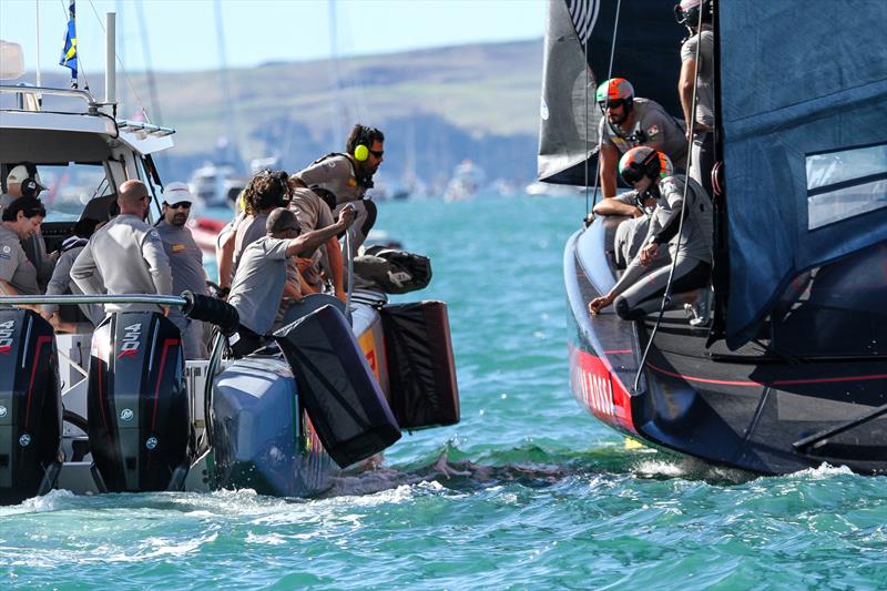 Luna Rossa - America's Cup - Day 2 - March 12, , Course E - photo © Richard Gladwell / Sail-World.com