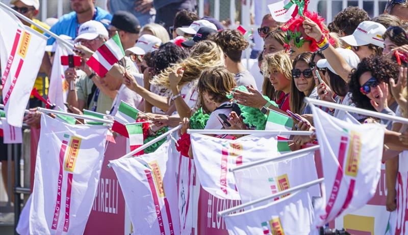 America's Cup Match - Dockside - Luna Rossa Prada Pirelli Team Supporters - photo © ACE / Studio Borlenghi