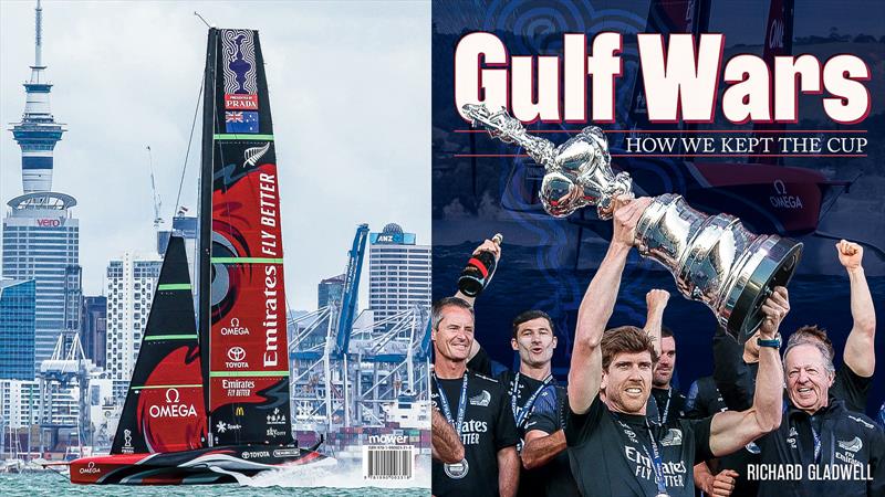 Gulf Wars - 50 page covering all three regattas in the 36th America's Cup on sale from March 25, 2021 photo copyright Getty/Sail-World/NZ taken at Royal New Zealand Yacht Squadron and featuring the AC75 class