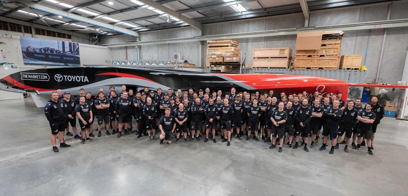 Emirates Team New Zealand ahead of their fourth Cup win - photo © Emirates Team New Zealand