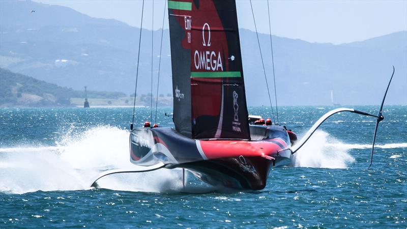 The hull shape of the AC40 will be similar to Te Rehutai, Emirates Team New Zealand's  America's Cup 36 winner photo copyright Richard Gladwell/ Sail-World.com taken at Royal New Zealand Yacht Squadron and featuring the AC75 class
