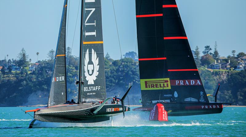 Dr Martin Fischer has switched from Luna Rossa to INEOS Britannia for the 37th America's Cup photo copyright Stefano Gattini taken at Circolo della Vela Sicilia and featuring the AC75 class