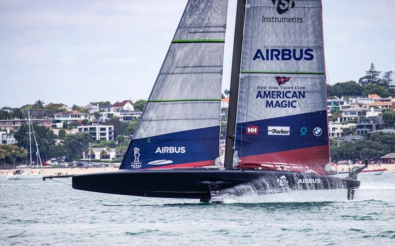 New York Yacht Club American Magic photo copyright American Magic / Sailing Energy  taken at New York Yacht Club American Magic and featuring the AC75 class