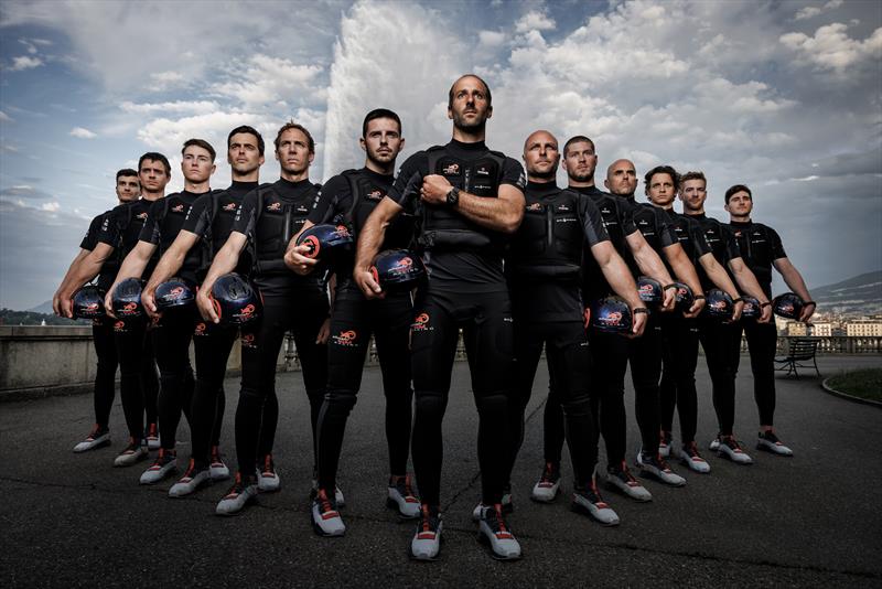 Alinghi Red Bull Sailing Team - June 9, 2022 photo copyright Red Bull Content Pool taken at Société Nautique de Genève and featuring the AC75 class