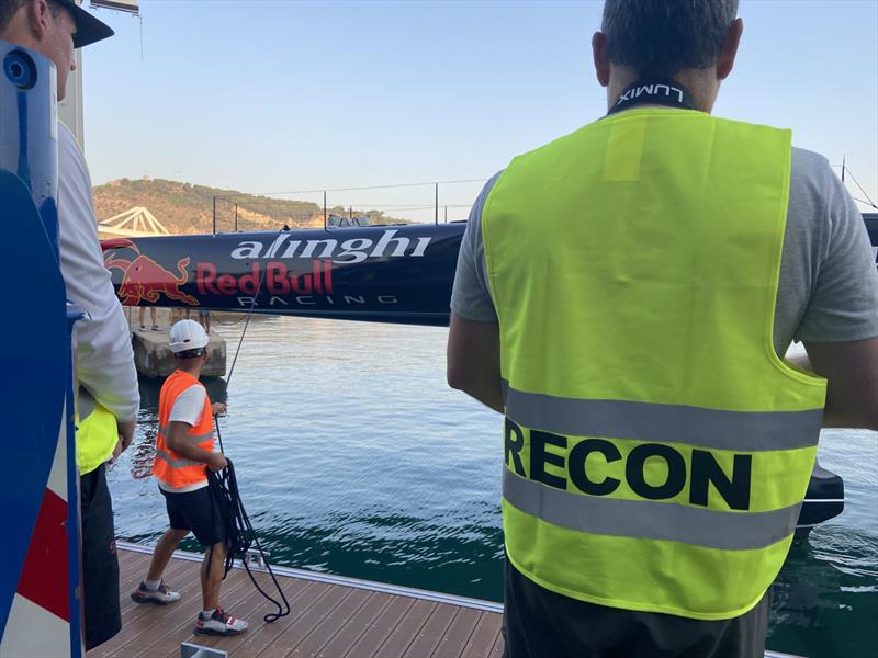 Recon images - Alinghi Red Bull Racing - America's Cup - Barcelona2024 - August 15, 2022 photo copyright Alex Carabi / America's Cup taken at Royal New Zealand Yacht Squadron and featuring the AC75 class