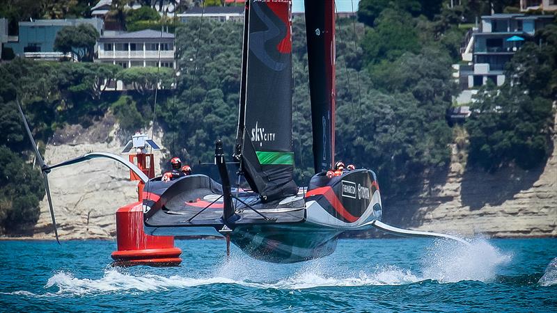 Emirates Team New Zealand - Te Rehutai - First sail photo copyright Richard Gladwell - Sail-World.com/nz taken at Royal New Zealand Yacht Squadron and featuring the AC75 class