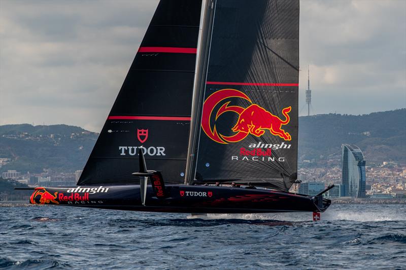 Alinghi Red Bull Racing - Challenger for the America's Cup photo copyright Alinghi Red Bull Racing / Olaf Pignataro taken at  and featuring the AC75 class