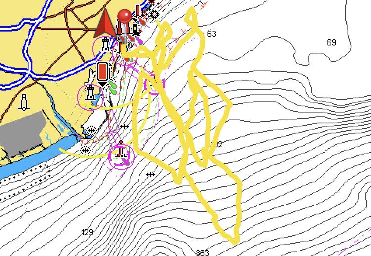 GPS track - Alinghi RBR - Oct 5, 2022 - Barcelona - photo © AC37 Joint Recon