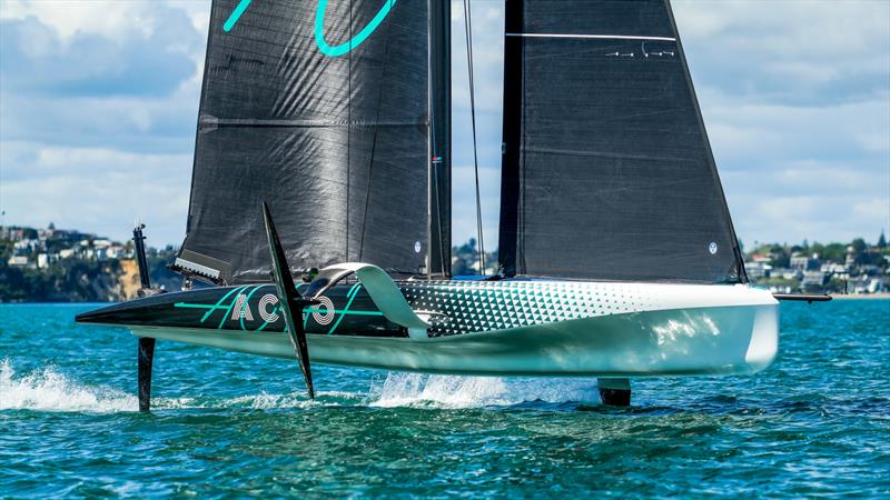 Emirates Team New Zealand - AC40 - October 2022 - photo © Adam Mustill / America's Cup