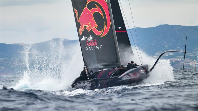 Alinghi Red Bull Racing - Barcelona - October 11, 2022 - photo © Alex Carabi / America's Cup