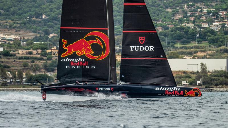 Alinghi Red Bull Racing - Barcelona - October 11, 2022 - photo © Alex Carabi / America's Cup