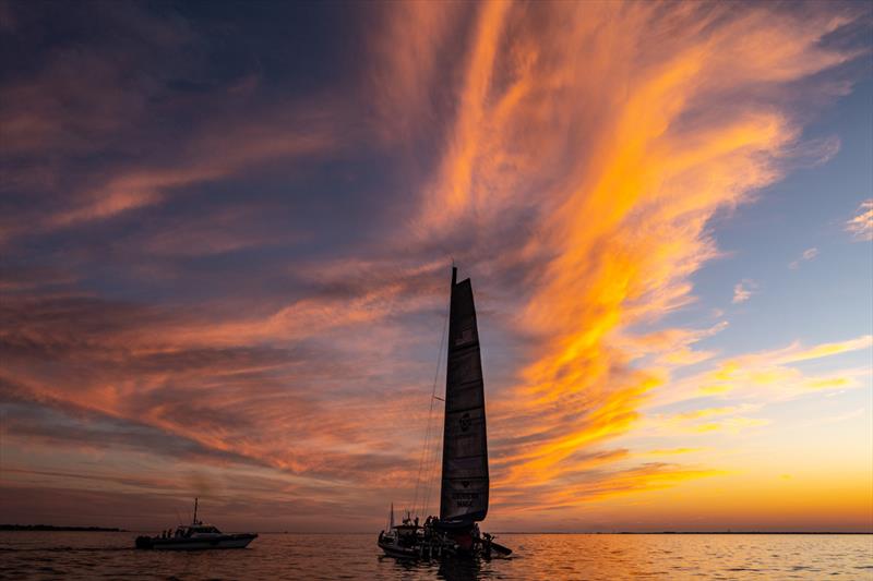 American Magic test sail- AC75 - Pensacola, Fl, USA - October 13, 2022 - photo © Paul Todd / America's Cup