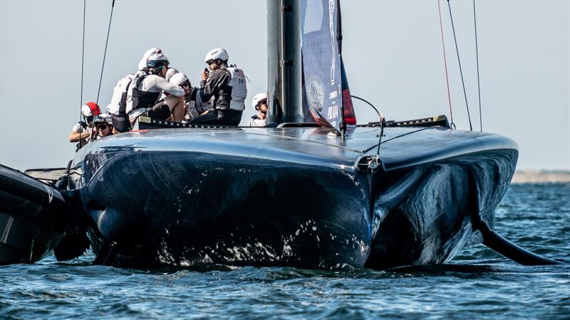 American Magic - AC75 Patriot - Pensacola Fl, October 15, 2022 photo copyright Paul Todd/America's Cup taken at New York Yacht Club and featuring the AC75 class