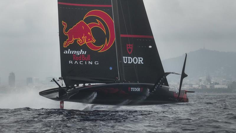 Alinghi Red Bull Racing - Barcelona - October 17, 2022 - photo © Alex Carabi / America's Cup