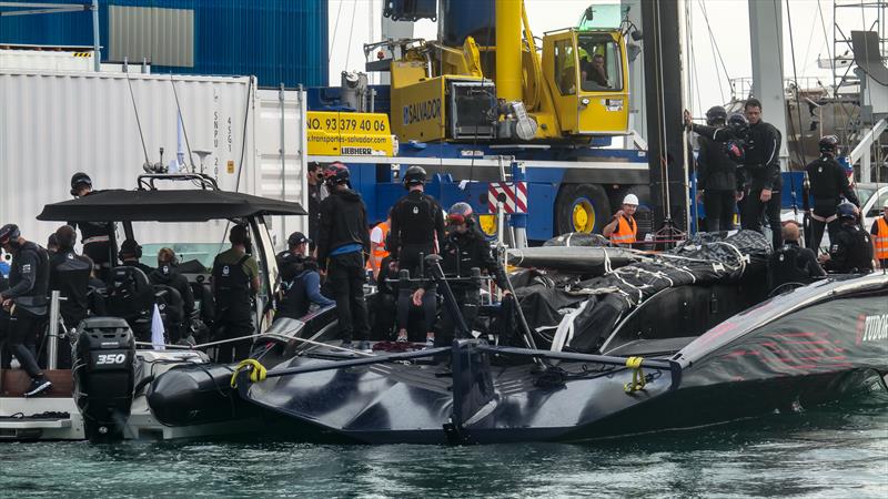 Alinghi Red Bull Racing - Barcelona October 17, 2022 - photo © Alex Carabi / America's Cup