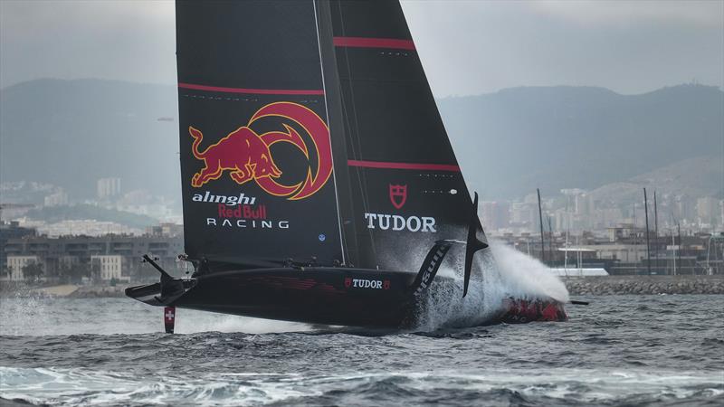 Alinghi Red Bull Racing - Barcelona October 17, 2022 - photo © Alex Carabi / America's Cup