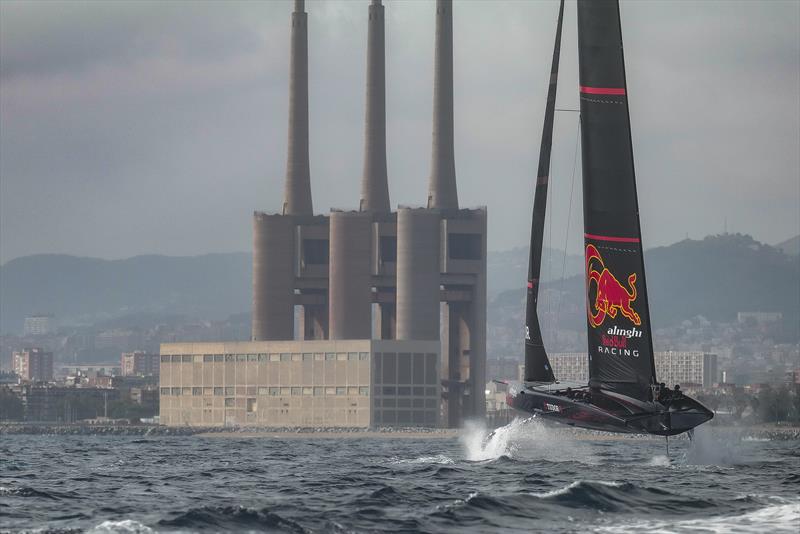 Alinghi Red Bull Racing - Barcelona October 17, 2022 - photo © Alex Carabi / America's Cup