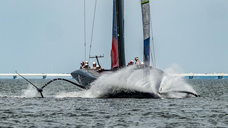 NYYC American Magic - Pensacola, FL October 17, 2022 photo copyright Paul Todd/ America's Cup taken at New York Yacht Club and featuring the AC75 class