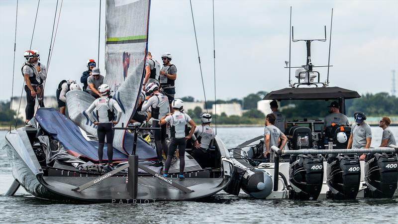 NYYC American Magic - Pensacola, FL October 17, 2022 photo copyright Paul Todd/ America's Cup taken at New York Yacht Club and featuring the AC75 class