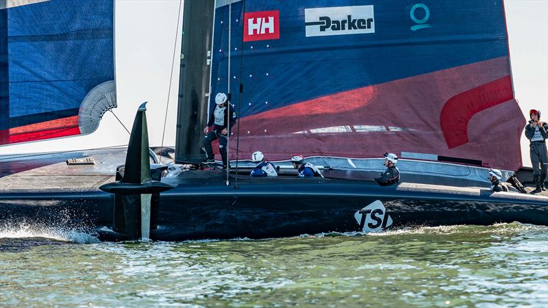  Patriot - American Magic - AC75 - October 19, 2022 - Pensacola, Fl photo copyright Paul Todd/America's Cup taken at New York Yacht Club and featuring the AC75 class