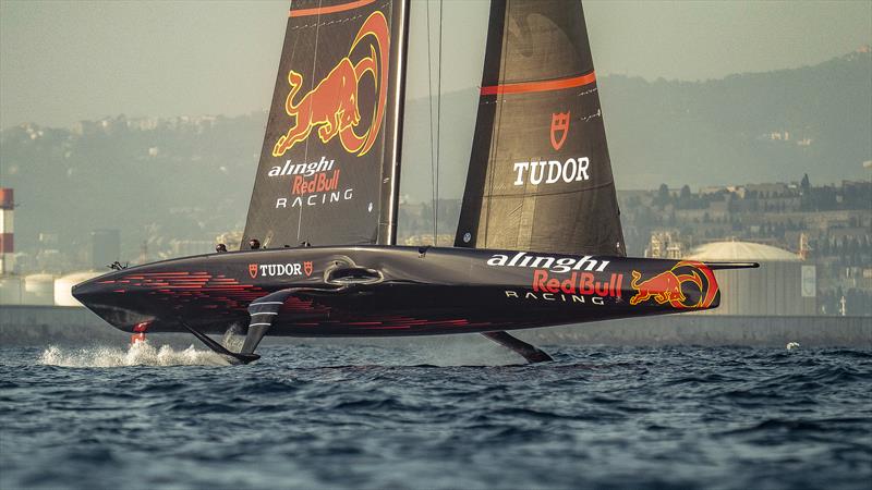  Alinghi Red Bull Racing - AC75 - October 19, 2022 - Barcelona photo copyright Alex Carabi / America's Cup taken at Société Nautique de Genève and featuring the AC75 class