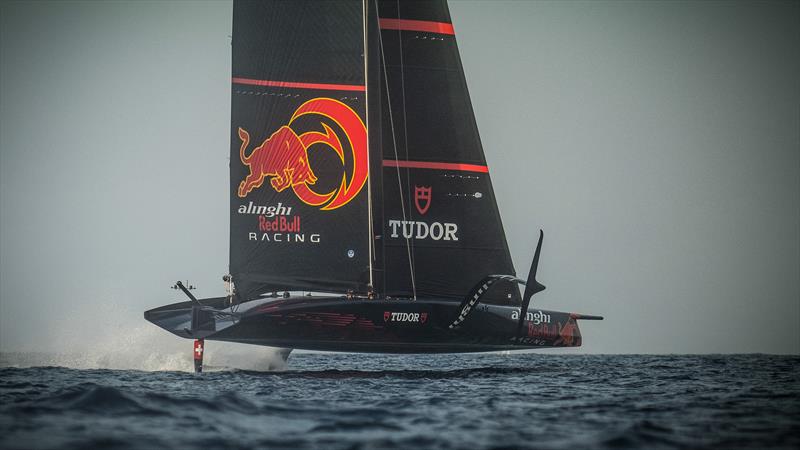  Alinghi Red Bull Racing - AC75 - October 19, 2022 - Barcelona photo copyright Alex Carabi / America's Cup taken at Société Nautique de Genève and featuring the AC75 class