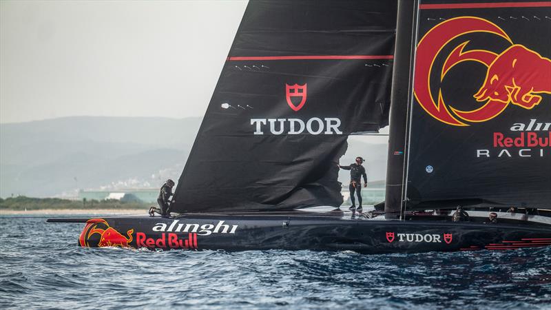  Alinghi Red Bull Racing - AC75 - October 19, 2022 - Barcelona - photo © Alex Carabi / America's Cup