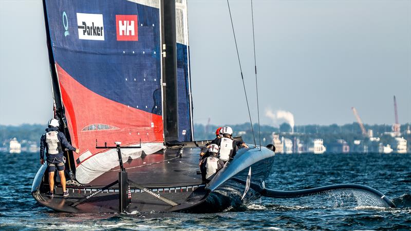 American Magic - AC75  - 1 November, 2022 - Pensacola, Fl photo copyright Paul Todd/America's Cup taken at New York Yacht Club and featuring the AC75 class