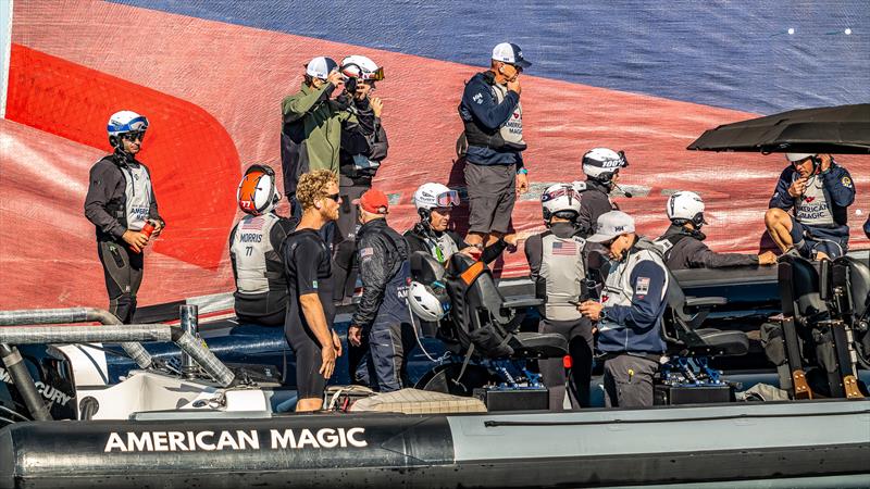 American Magic -  Patriot (B2) (AC75)  - November 1, 2022 - Pensacola Fl photo copyright Paul Todd/America's Cup taken at New York Yacht Club and featuring the AC75 class