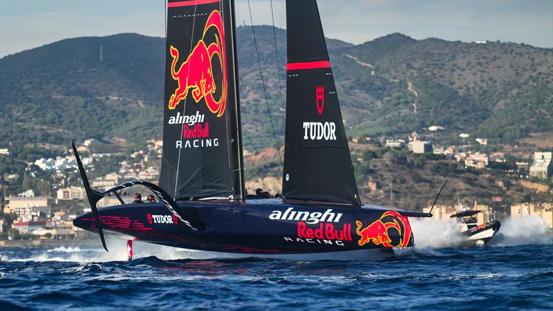 Alinghi Red Bull Racing -  AC75 - November 8, 2022 - Barcelona photo copyright Alex Carabi / America's Cup taken at Société Nautique de Genève and featuring the AC75 class