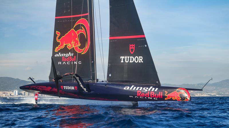 Alinghi Red Bull Racing - AC75 - November 8, 2022 - Barcelona - photo © Alex Carabi / America's Cup