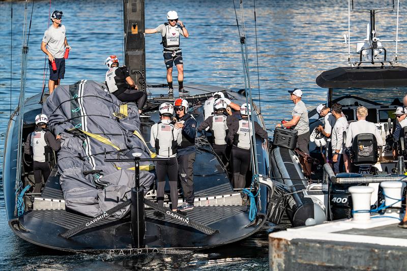 American Magic - AC75 - November 8, 2022 - Pensacola, Fl - photo © Paul Todd/America's Cup