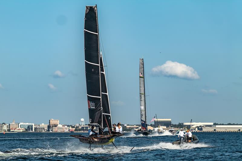 American Magic -  AC75 - November 8, 2022 - Pensacola, Fl photo copyright Paul Todd/America's Cup taken at New York Yacht Club and featuring the AC75 class
