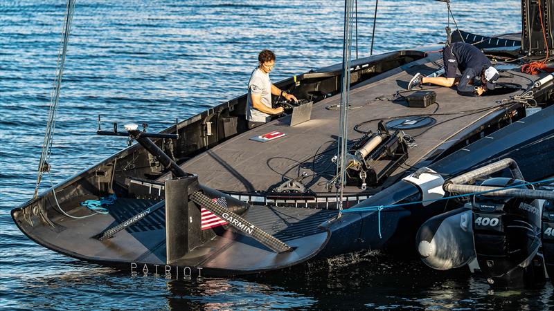 American Magic -  AC75 - November 8, 2022 - Pensacola, Fl photo copyright Paul Todd/America's Cup taken at New York Yacht Club and featuring the AC75 class