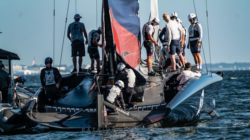 American Magic - AC75 - November 8, 2022 - Pensacola, Fl - photo © Paul Todd/America's Cup