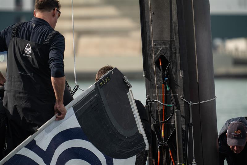 Alinghi Red Bull Racing - AC75 - November 9, 2022 - Barcelona - photo © Alex Carabi / America's Cup