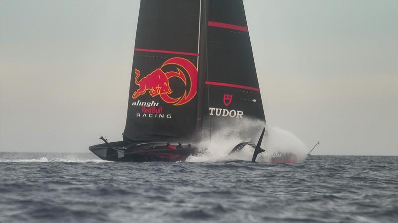 Alinghi Red Bull Racing - AC75 - November 9, 2022 - Barcelona - photo © Alex Carabi / America's Cup