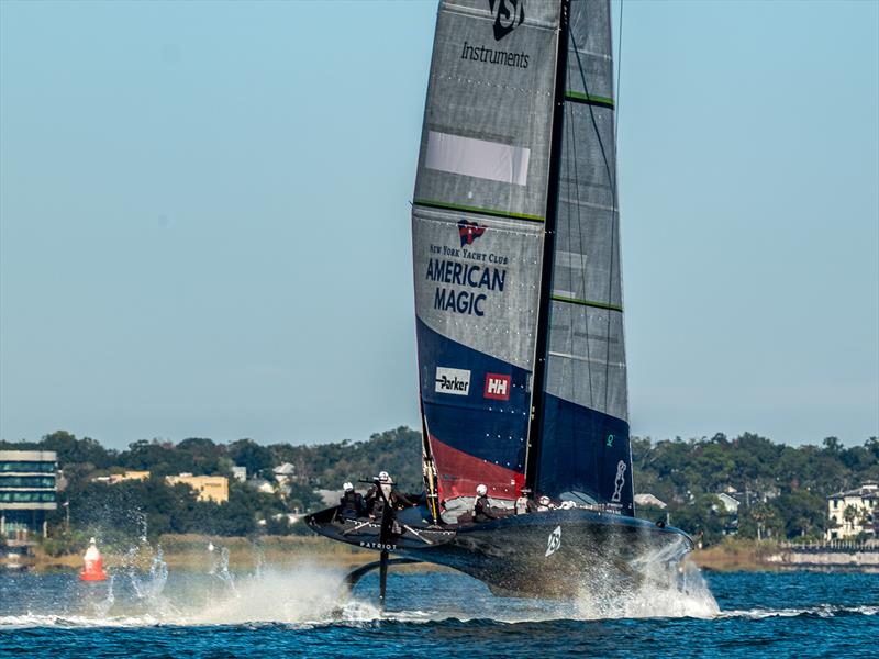 American Magic -  AC75 - November 14, 2022 - Pensacola, Fl - photo © Paul Todd/America's Cup