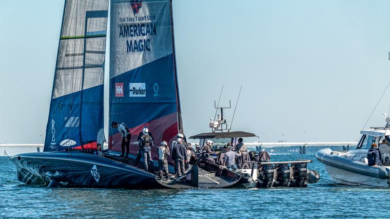 American Magic -  AC75 - November 14, 2022 - Pensacola, Fl - photo © Paul Todd/America's Cup