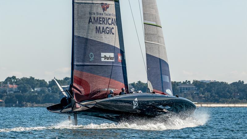 American Magic -  AC75 - November 14, 2022 - Pensacola, Fl - photo © Paul Todd/America's Cup