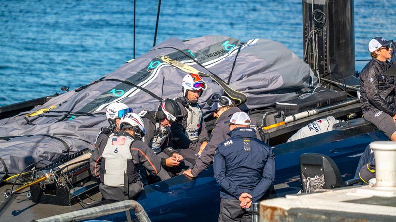 American Magic -  AC75 - November 14, 2022 - Pensacola, Fl photo copyright Paul Todd/America's Cup taken at New York Yacht Club and featuring the AC75 class