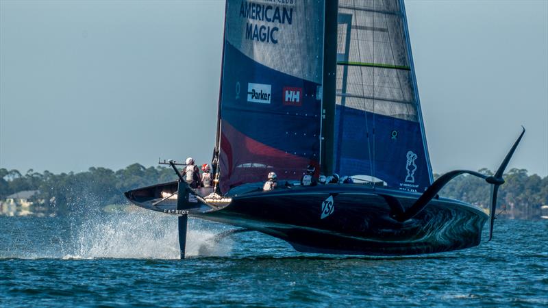 American Magic -  AC75 - November 14, 2022 - Pensacola, Fl - photo © Paul Todd/America's Cup