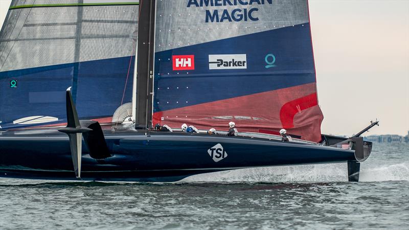 American Magic -  AC75 - November 18, 2022 - Pensacola, Fl photo copyright Paul Todd/America's Cup taken at New York Yacht Club and featuring the AC75 class