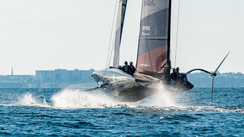 American Magic -  AC75 - November 18, 2022 - Pensacola, Fl photo copyright Paul Todd/America's Cup taken at New York Yacht Club and featuring the AC75 class