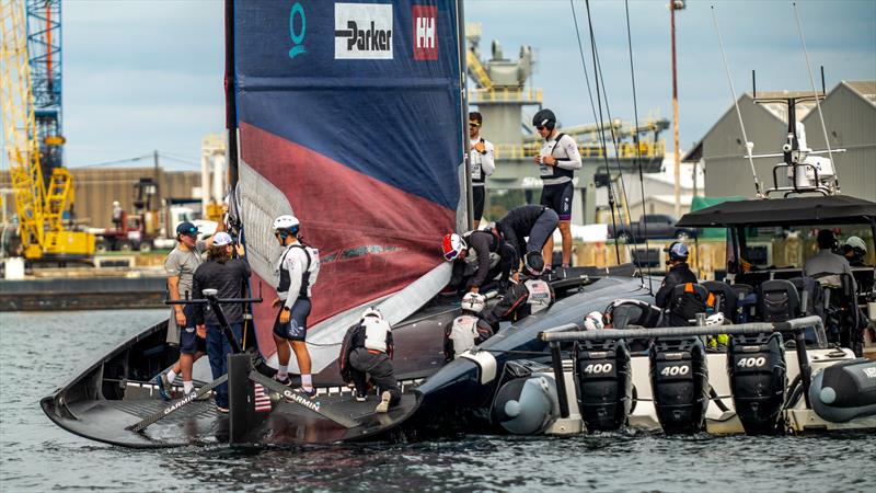 American Magic -  AC75 - November 22, 2022 - Pensacola, Fl photo copyright Paul Todd/America's Cup taken at New York Yacht Club and featuring the AC75 class